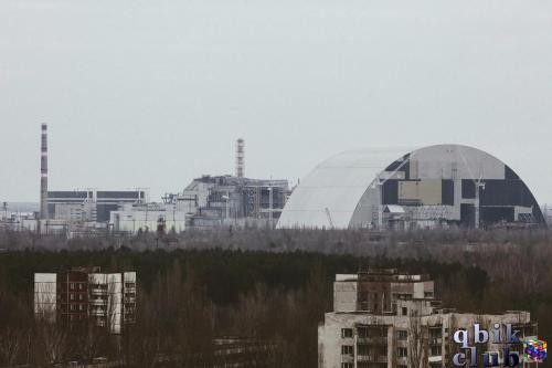 Вид на ЧАЭС в 2016 году. Фото: Александр Васюкович, TUT.BY